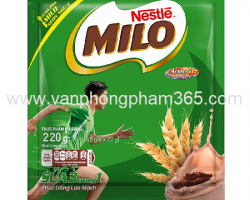 Bột sữa milo nestle 3in1 (10 gói x 22g)