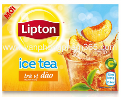 trà lipton vị đào (16 gói x 14g)